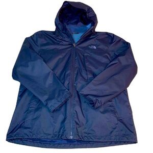 The North Face Tri-climate DryVent Jacket Blue Shell & Zip-out Coat 3-in-1
